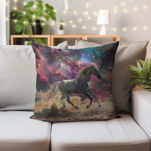 Panel welurowy Koń galaktyka.jpg