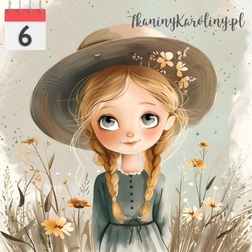 Panel wodoodporny Dziewczynka w kapeluszu [6]