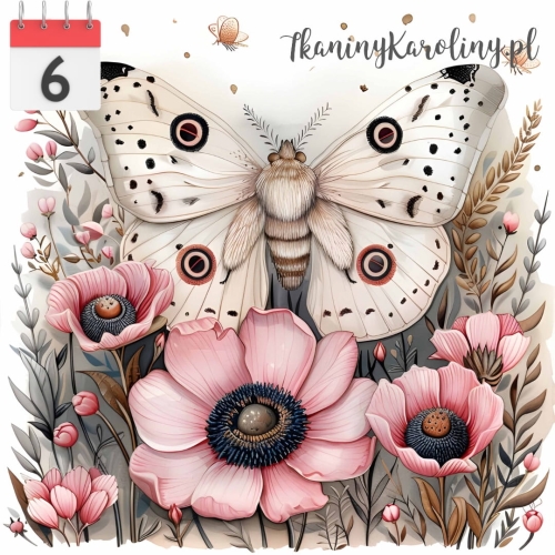 Panel welurowy Motyl nocny 20 [6]