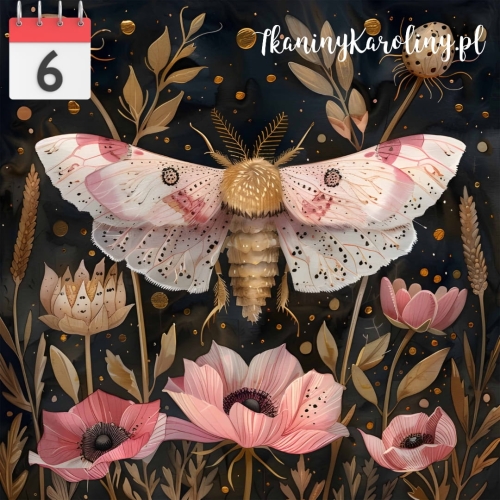 Panel welurowy Motyl nocny 17 [6]