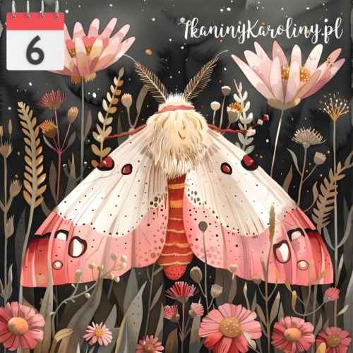 Panel welurowy Motyl nocny 13 [6]