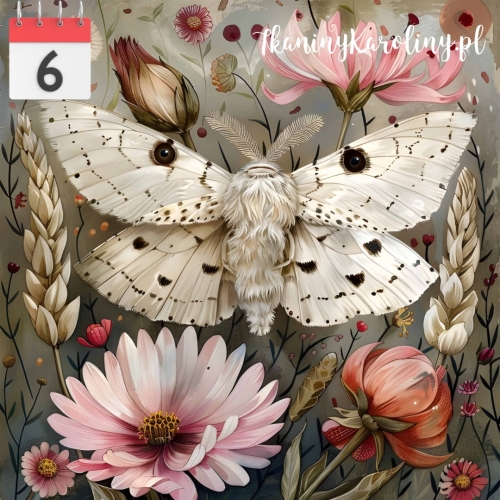 Panel welurowy Motyl nocny 4 [6]