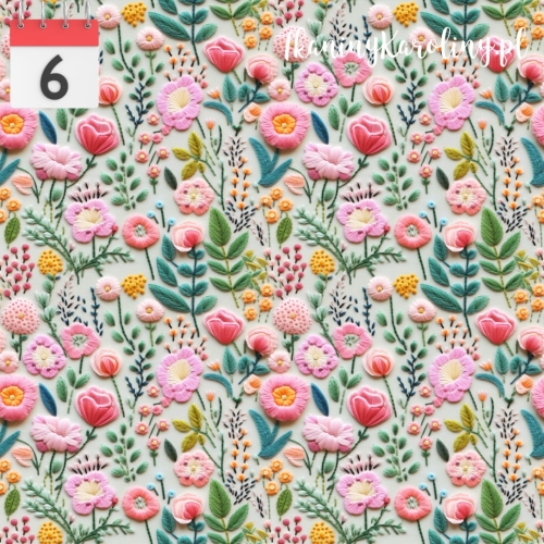 SOFTSHELL WODOODPORNY Kwiaty haftowane 3 [6]