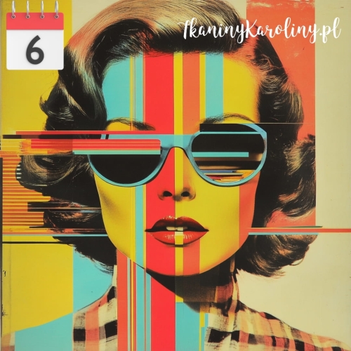 Panel welurowy Kobieta retro 7 [6]