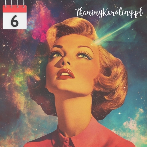 Panel welurowy Kobieta retro 2 [6]