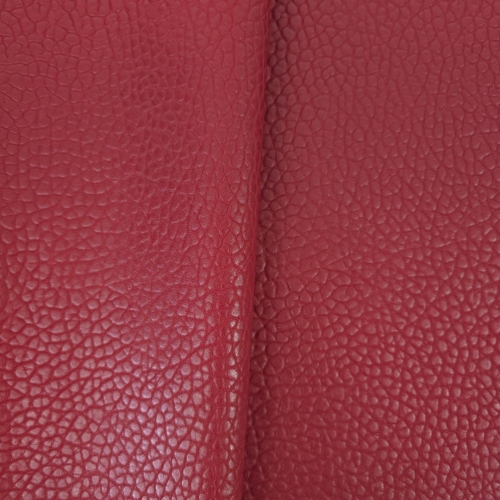 Ekoskóra kaletnicza skóra zwierzęca bordowa 1