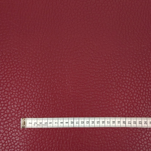 Ekoskóra kaletnicza skóra zwierzęca bordowa 2