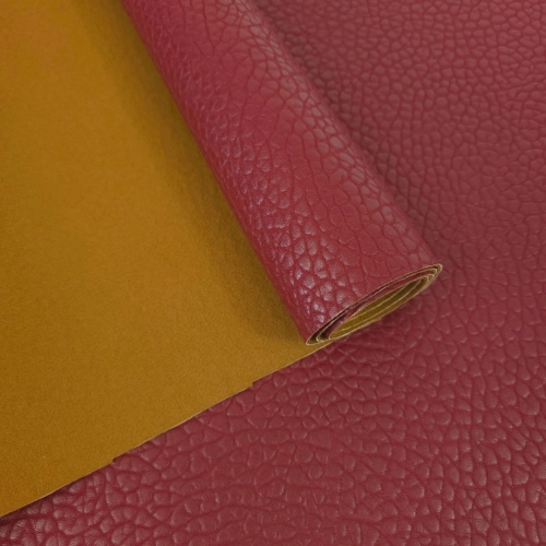 Ekoskóra kaletnicza skóra zwierzęca bordowa 3