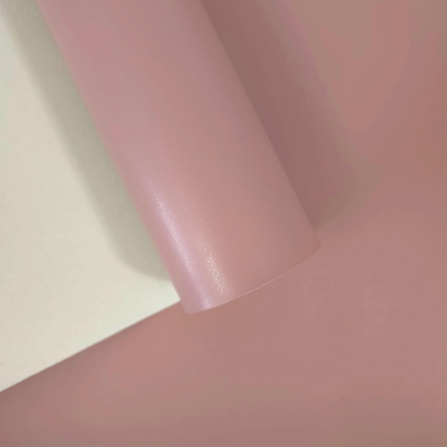 Ekoskóra kaletnicza gładka jasna różowa