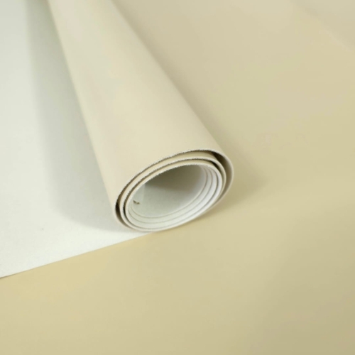 Ekoskóra kaletnicza gładka jasna beżowa