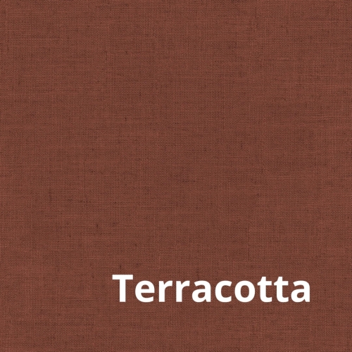 Grace Tkanina tapicerska pleciona - na zasłony Terracotta