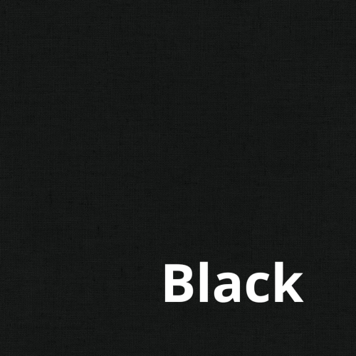 Grace Tkanina tapicerska pleciona - na zasłony Black