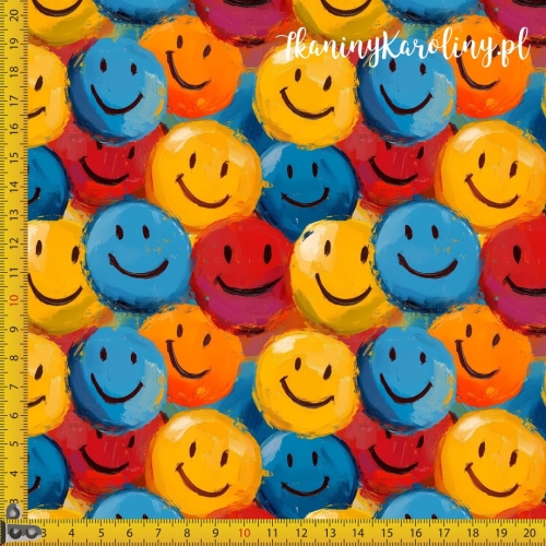 SOFTSHELL WODOODPORNY Kolorowe buźki 1