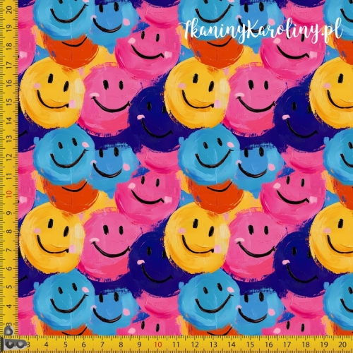 SOFTSHELL WODOODPORNY Kolorowe buźki 3