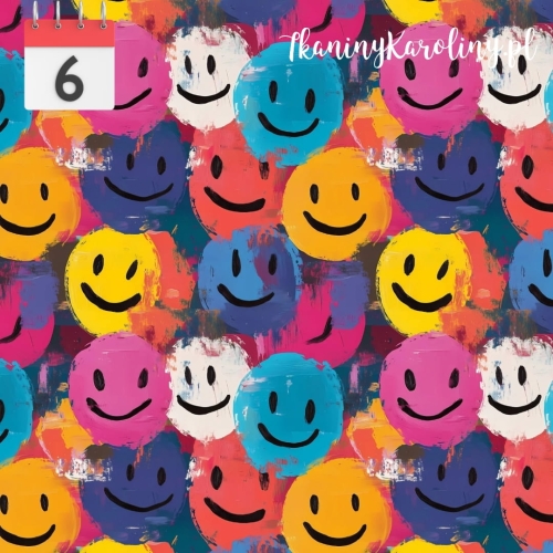 SOFTSHELL WODOODPORNY Kolorowe buźki 4