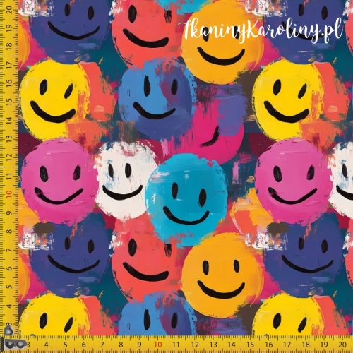 SOFTSHELL WODOODPORNY Kolorowe buźki 4