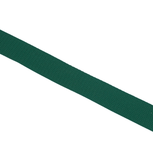 Taśma nośna 30 mm poliestrowo - bawełniana zielona ciemna