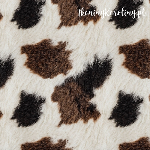 SOFTSHELL WODOODPORNY Kocie łaty - futro trójkolorowe