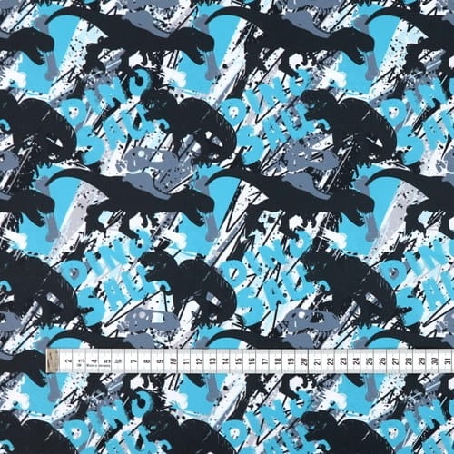 TKANINA WODOODPORNA Dinozaury