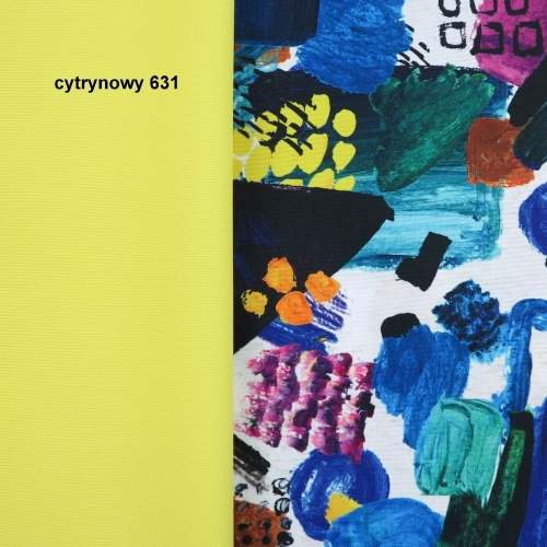 TKANINA WODOODPORNA Abstrakcja – kolorowe plamy