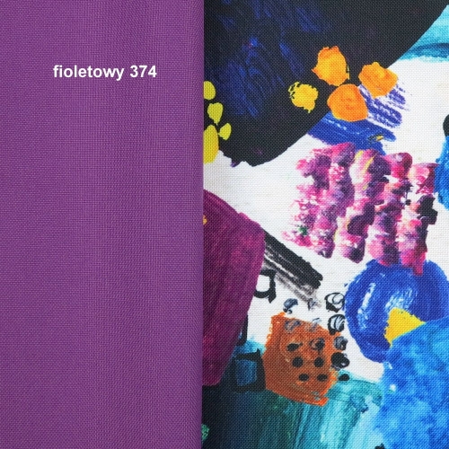 TKANINA WODOODPORNA Abstrakcja – kolorowe plamy