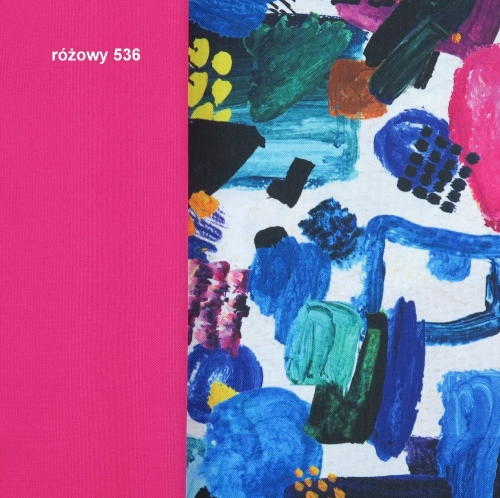 TKANINA WODOODPORNA Abstrakcja – kolorowe plamy