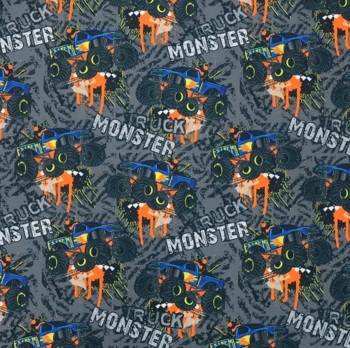 TKANINA WODOODPORNA Monstertruck