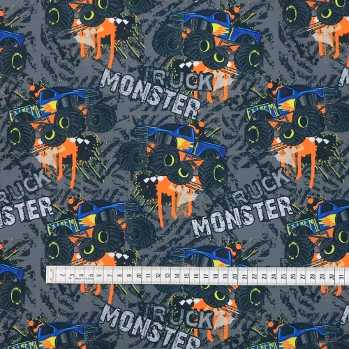 TKANINA WODOODPORNA Monstertruck