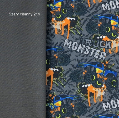 TKANINA WODOODPORNA Monstertruck