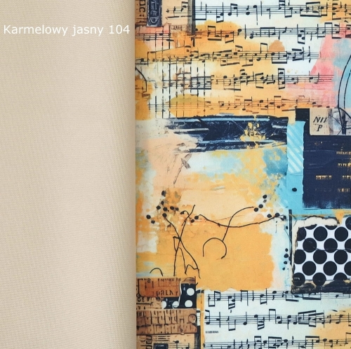 TKANINA WODOODPORNA Nuty