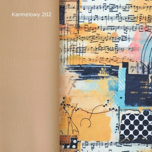 TKANINA WODOODPORNA Nuty