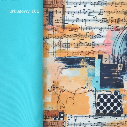 TKANINA WODOODPORNA Nuty