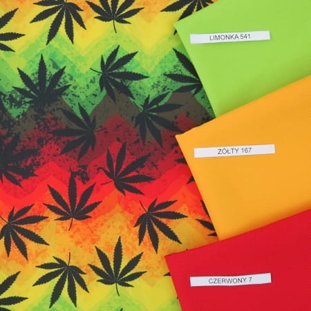 TKANINA WODOODPORNA Liście Reggae.jpg
