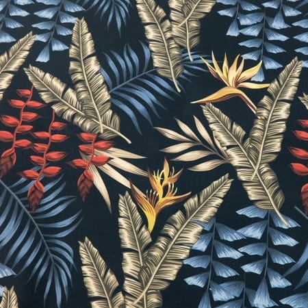 Złota strelicja z liśćmi1.JPG