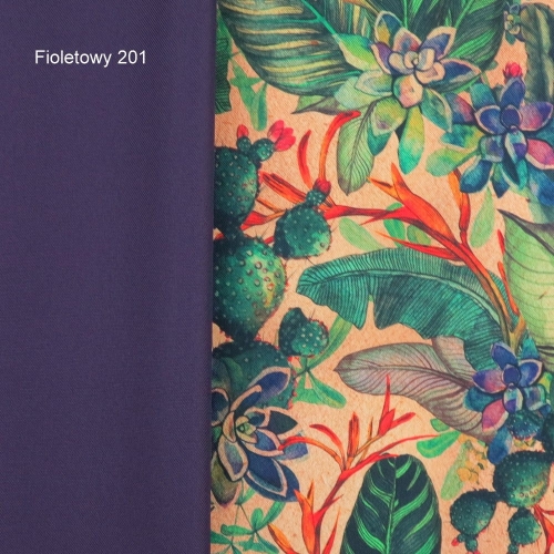 TKANINA WODOODPORNA Kaktusy i liście palmowe