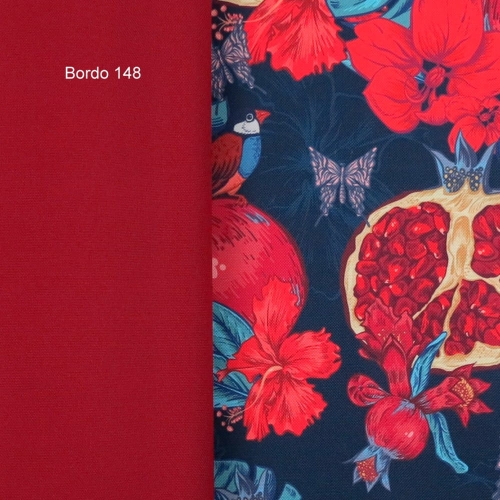 TKANINA WODOODPORNA Owoc granatu