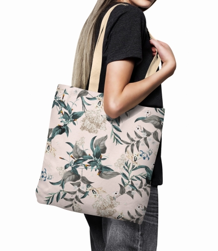 TKANINA WODOODPORNA Kwiaty bzu na różowym 600x600.jpg