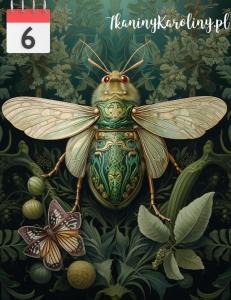 OD RĘKI - Panel wodoodporny 40x50cm Magiczny owad 