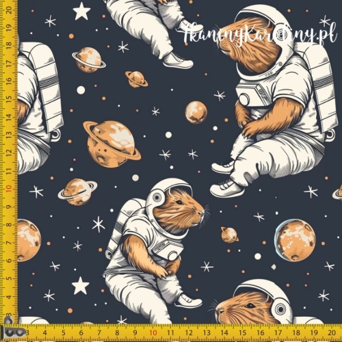 WELUR TAPICERSKI - Kapibara w kosmosie [6-8]