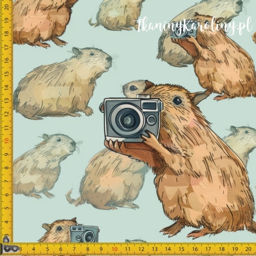 WELUR TAPICERSKI - Kapibara fotograf [6-8]