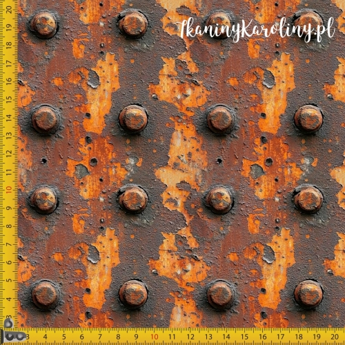 SOFTSHELL WODOODPORNY - Metal i rdza - nity bez okuć [6-8]