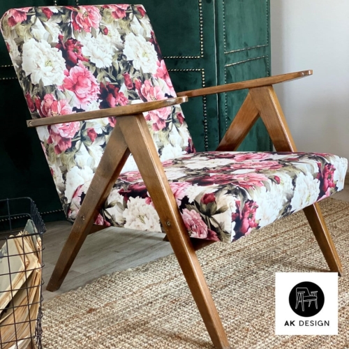 WELUR TAPICERSKI Peonie