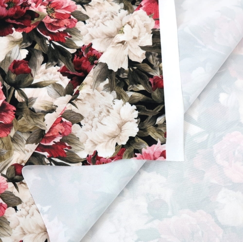 WELUR TAPICERSKI Peonie