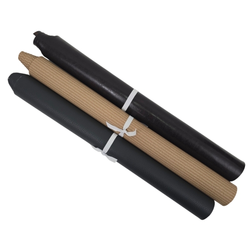 Zestaw mix 12 - ekoskóry kaletnicze sztywne - 3 połówki