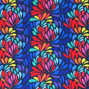 OD RĘKI TKANINA WODOODPORNA OXFORD Folk kolorowy 