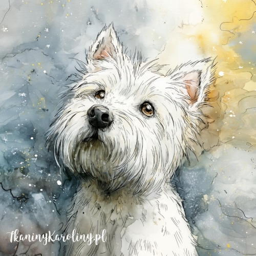 Panel wodoodporny Westie malowany [6-8]