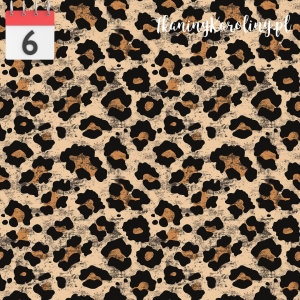 OD RĘKI TKANINA WODOODPORNA OXFORD Panterka brązowa 7