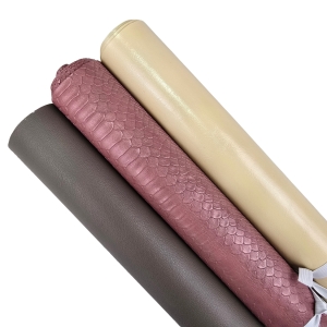 Zestaw mix 46 - ekoskóry kaletnicze miękkie -  3 połówki