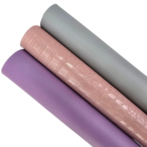 Zestaw mix 69 - ekoskóry kaletnicze miękkie -  3 połówki