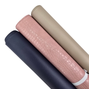 Zestaw mix 73 - ekoskóry kaletnicze miękkie -  3 połówki